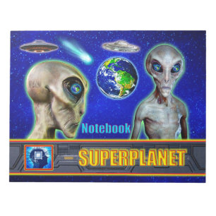 THEY ARE ALREADY HERE - SUPERPLANET design collect Notepad