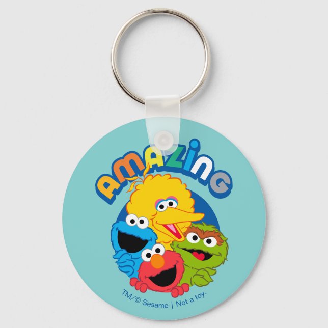 They Are Amazing Key Ring (Front)