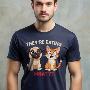 They are eating the dogs eating cats Funny Trump T-Shirt