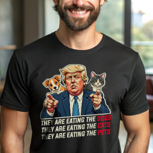 They are eating the dogs eating cats Trump Debate T-Shirt