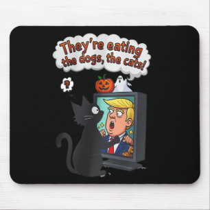 They Are Eating The Dogs Funny Anti Trump Mouse Mat