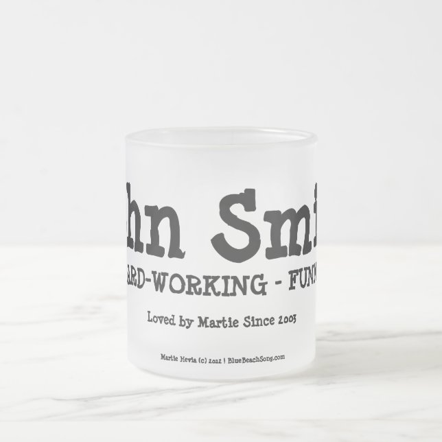 They are Loved by You - Mug (Personalise) (Center)