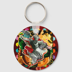 They are Miguel Arcanjo (Archangel Michael) Key Ring