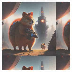 They Call Me My Quokka, Fabric