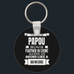 They Call Me Papou Greece Greek Grandpa  Key Ring<br><div class="desc">They Call Me Papou Greece Greek Grandpa</div>