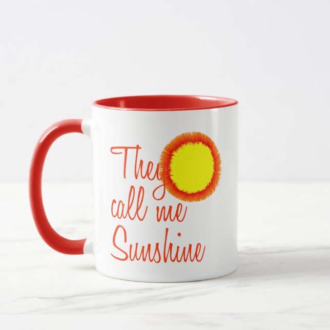 They call me Sunshine Mug (Left)