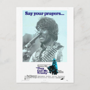 THEY CALL ME TRINITY POSTCARD