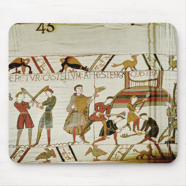 They construct the fortifications mouse mat (Front)