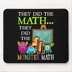 They Did The Math They Did The Monster Math Funny Mouse Mat