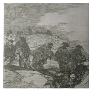 They do not know the way, plate 70 of 'The Disaste Tile