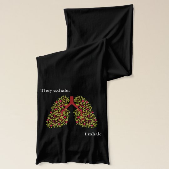 They exhale, I inhale Scarf