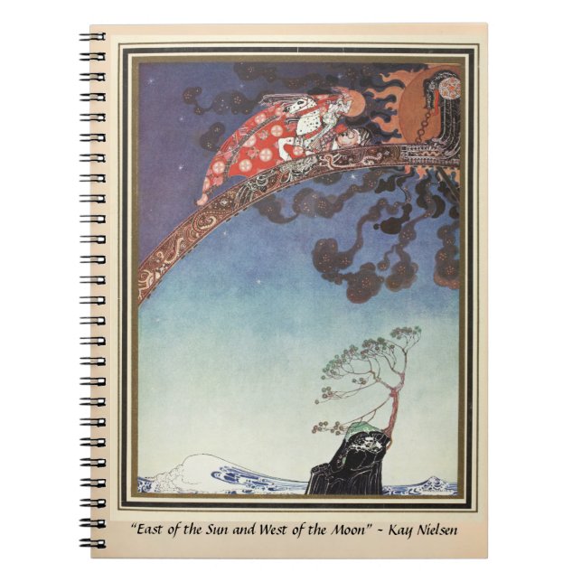 They flew away from the Castle Kay Nielsen Notebook (Front)