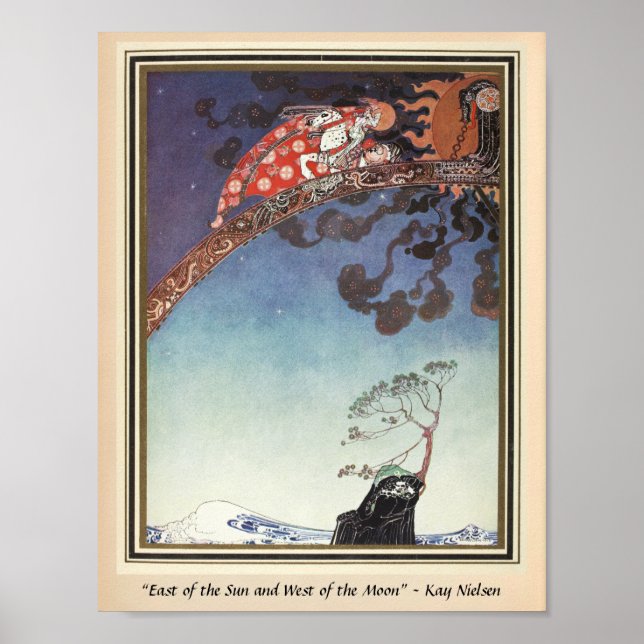 They flew away from the Castle Kay Nielsen Poster (Front)