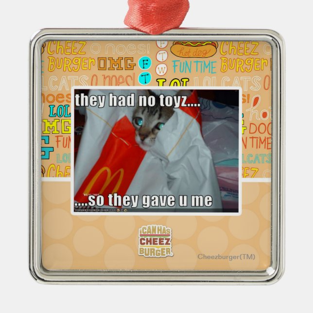 they had no toyz metal tree decoration (Front)