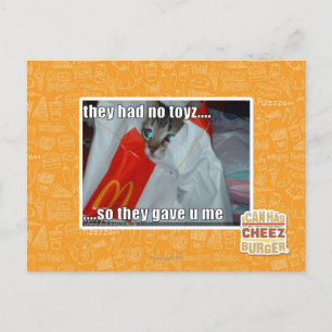they had no toyz postcard