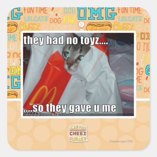 they had no toyz square sticker (Front)