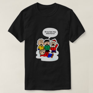 They Killed Kenny! Funny Cartoon Mashup T-Shirt