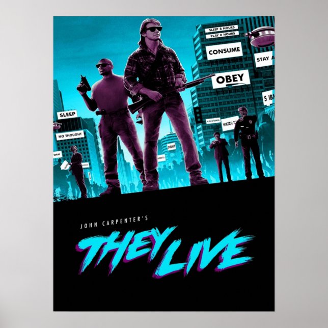 They Live Retro Print (Front)