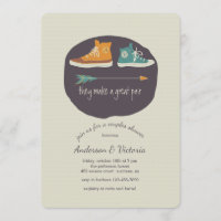 They Make A Great Pair Shower Invitation