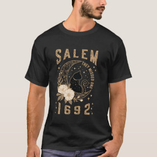 They Missed One 1692 Salem Witch Trials Black Cat T-Shirt