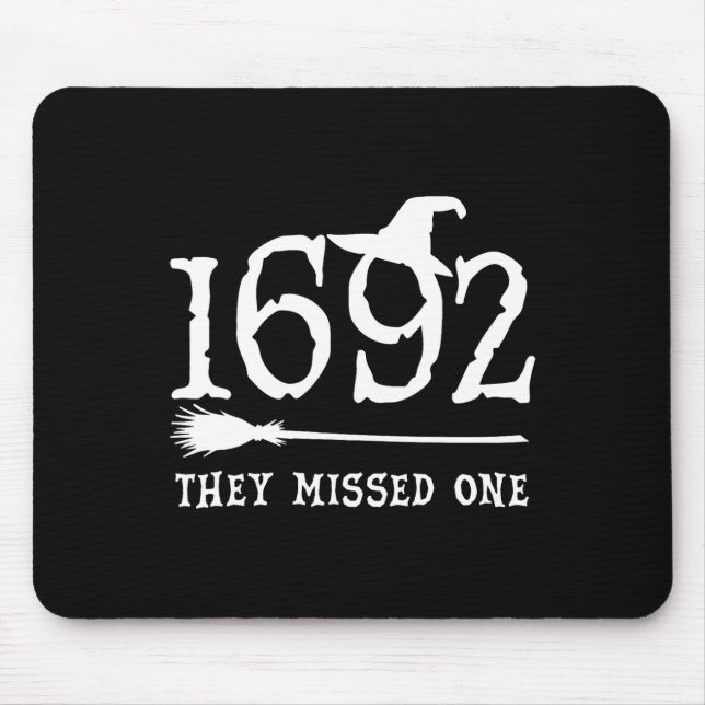 They Missed One Halloween Feminist Witch Trials Wo Mouse Mat (Front)