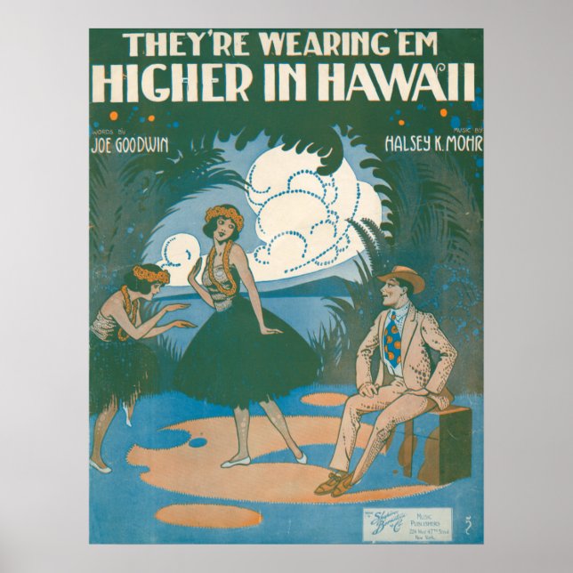 They’re Wearing ‘Em Higher In Hawaii Poster (Front)