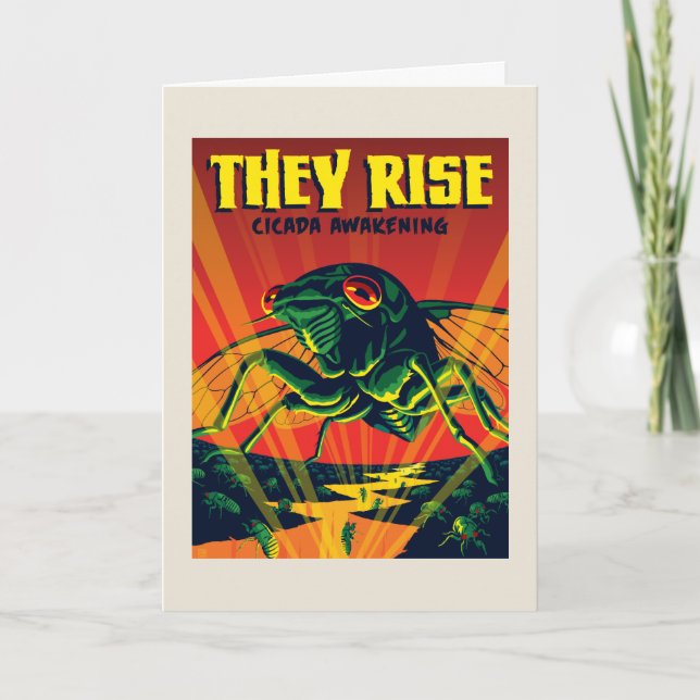 They Rise Cicada Awakening Card (Front)