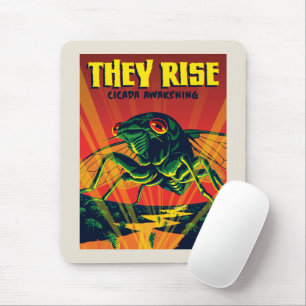 They Rise Cicada Awakening Mouse Mat