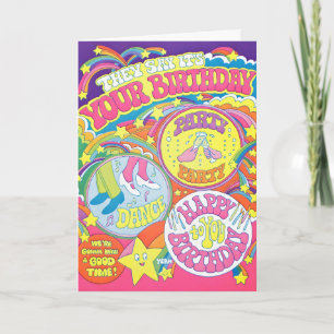 They Say It's Your Birthday Letterpress Card