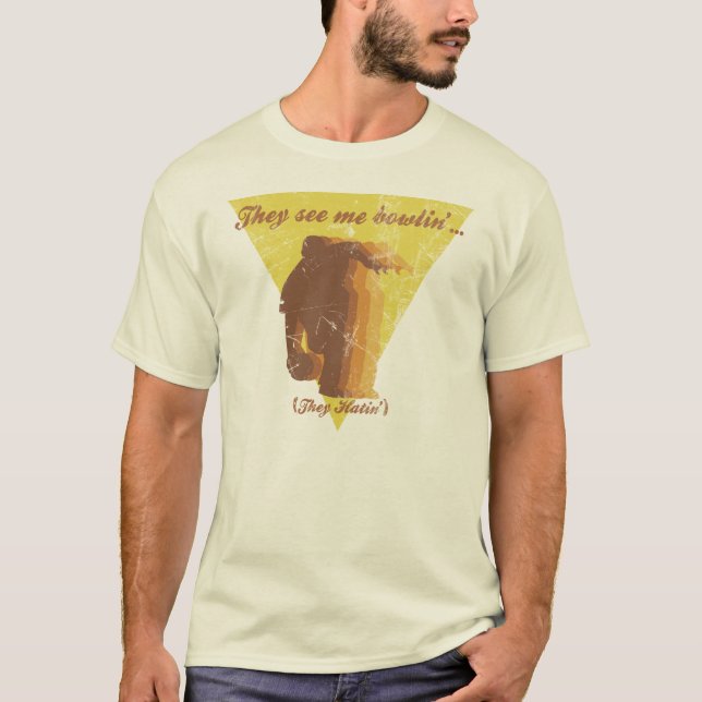 They See Me Bowlin' Vintage Shirt (Front)