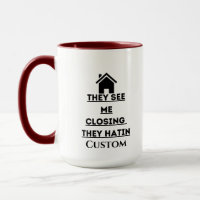 They see me closing real estate agent two tone