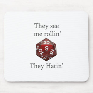 They See me rollin gear Mouse Mat