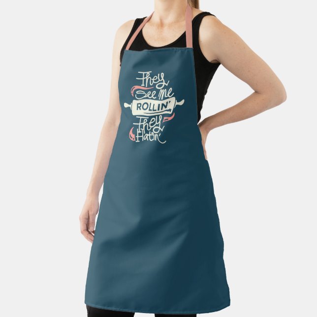 They see me rollin' Quote  Apron (Insitu)