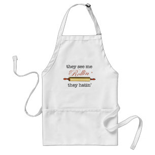 They see me Rollin' - Vintage Funny Baker Standard Apron