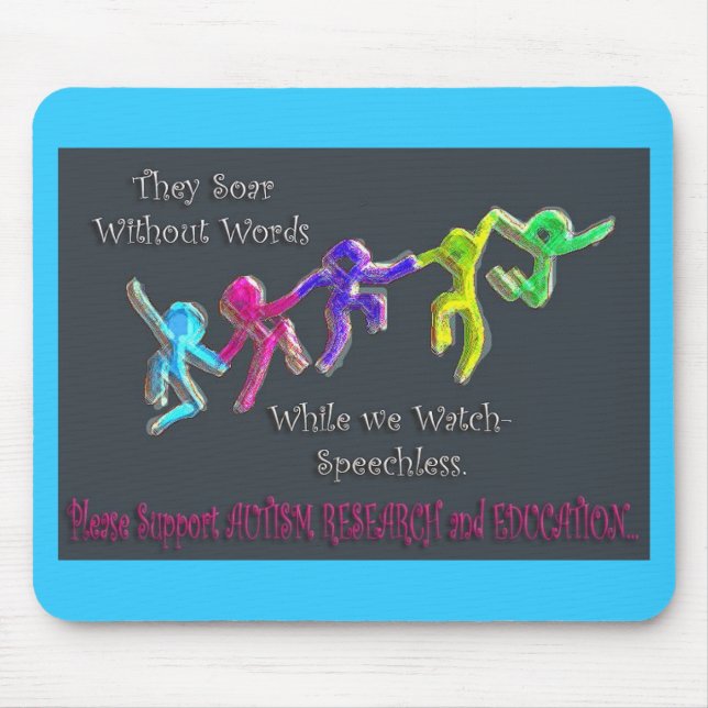 THEY SOAR WITHOUT WORDS MOUSE MAT (Front)