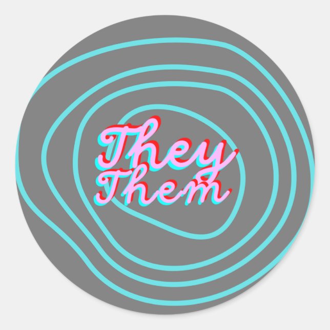 they them sticker (Front)