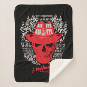 They Tried To Burn Me Sherpa Blanket