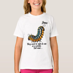 "They used to..." Customisable Girl's T-Shirt