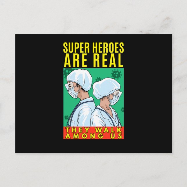 They walk among us postcard (Front)