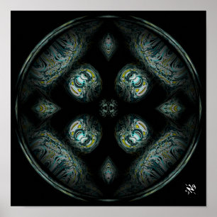 They watch us from above (god/alien-like beings) poster