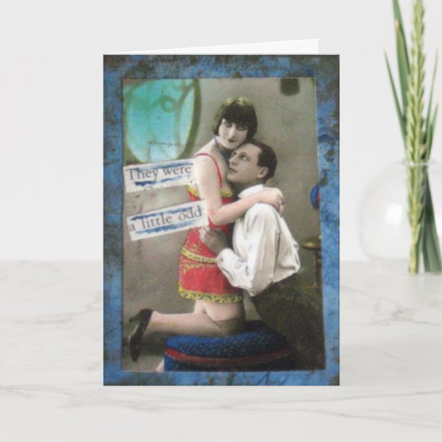 They were a Little Odd Card (Front)