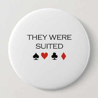 They were suited T-shirt 10 Cm Round Badge