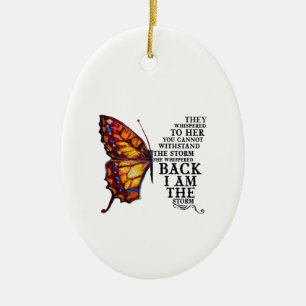 They Whispered To Her You Cannot Withstand Ceramic Tree Decoration