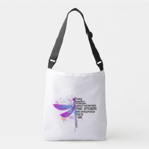 They Whispered To Her You Cannot Withstand Storm Crossbody Bag