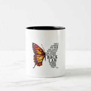 They Whispered To Her You Cannot Withstand Two-Tone Coffee Mug