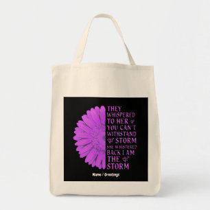 They Whispered To Her You Cant Withstand The Storm Tote Bag