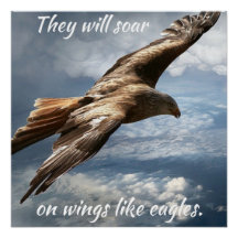 They Will Soar on Wings Like Eagles Motivational