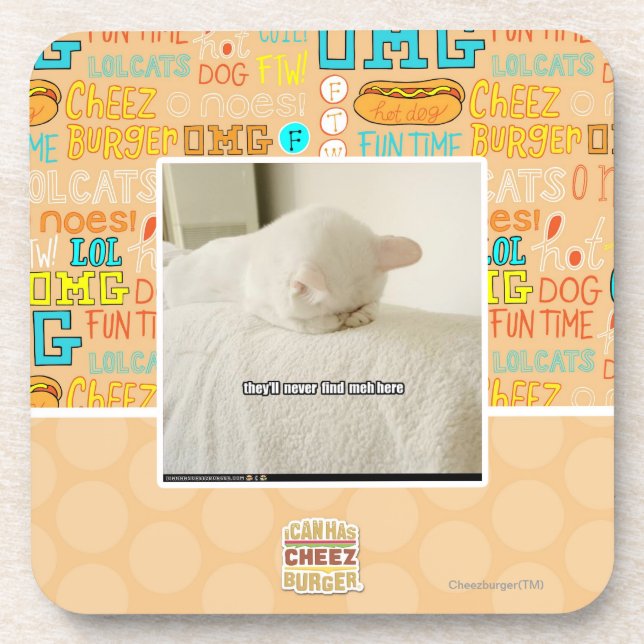 they'll never find meh here coaster (Front)