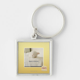 they'll never find meh here key ring