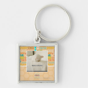 they'll never find meh here key ring